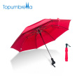 Customize Est Silk Printing Double layer Windproof Folding Umbrella For Two People